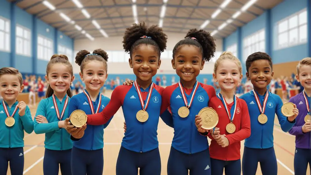 godalming gymnasts showcase talent