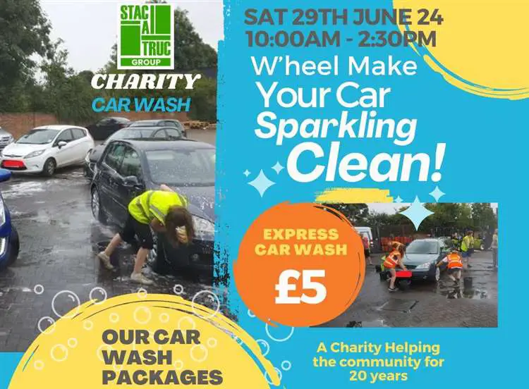 Company Invites Drivers To Charity Car Wash