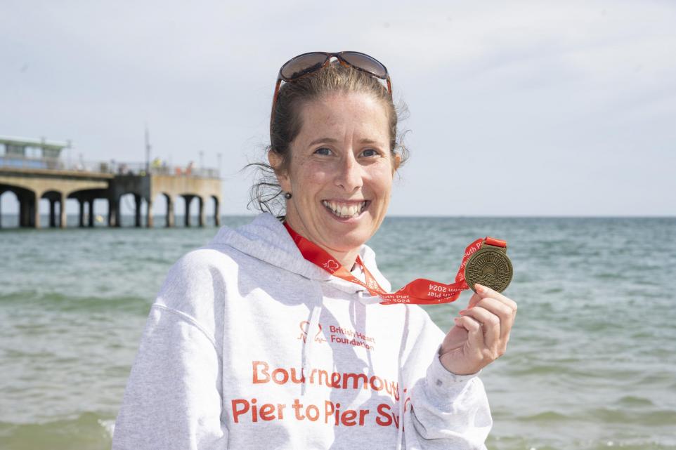 Gp Completes Bournemouth Pier To Pier Swim In Honour Of Her Daughter