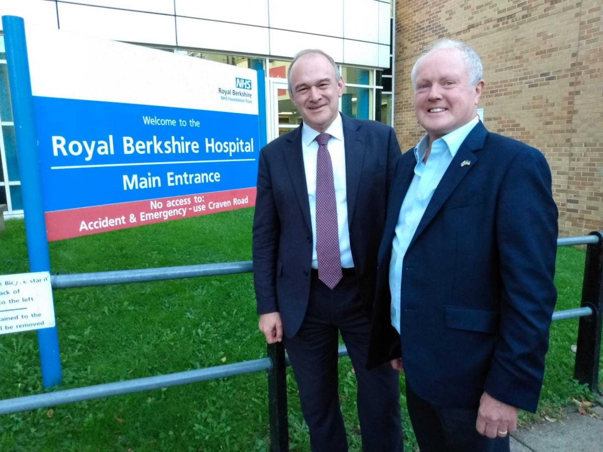 Mp Makes New Royal Berkshire Hospital A Top Priority