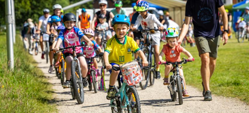 More Than 520 People Take Part In This Year's Wokingham Bikeathon