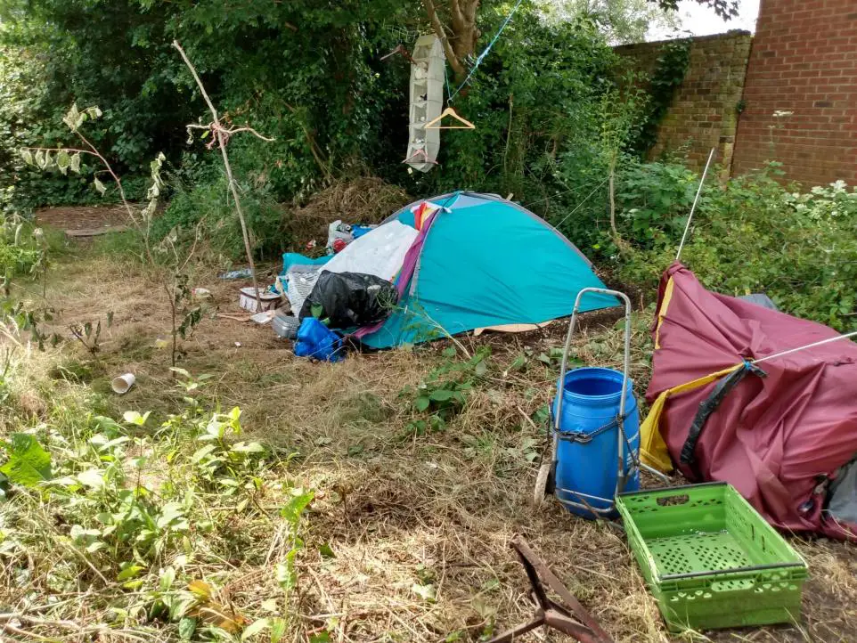 Revealed Inside The Hidden Homeless Camps Of Slough