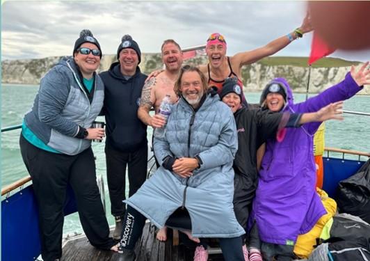 Taplow Swimmers Take On Gruelling Channel Crossing For Charity