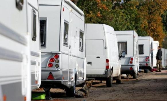 A Large Group Of Travellers Have Now Moved On From Local Earley Park