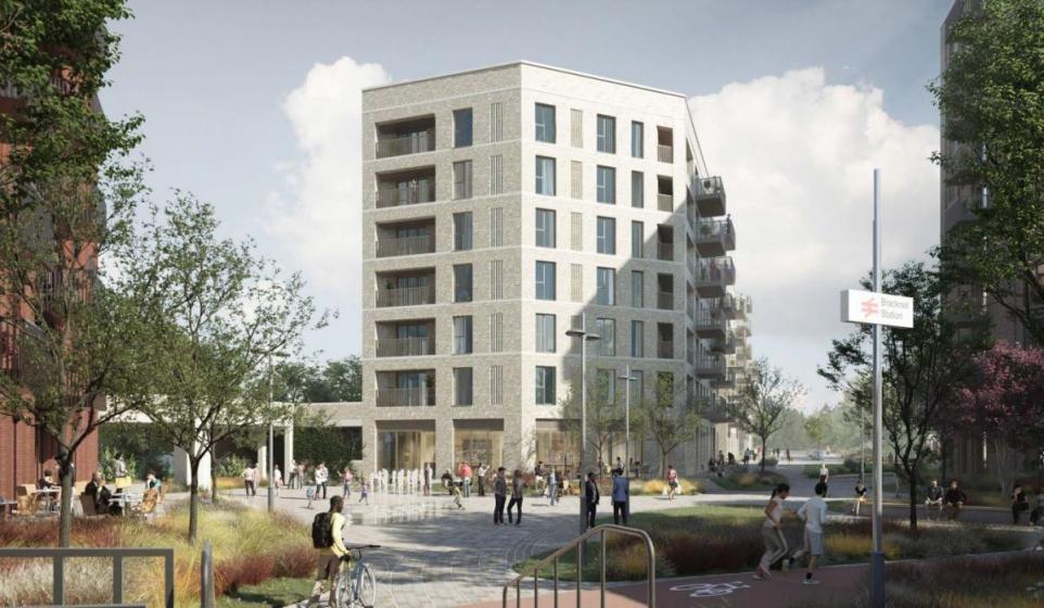 Bracknell Train Station Flats Development Nears Completion