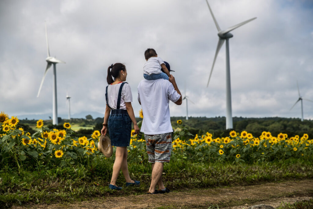 Wind Farm In Fukushima