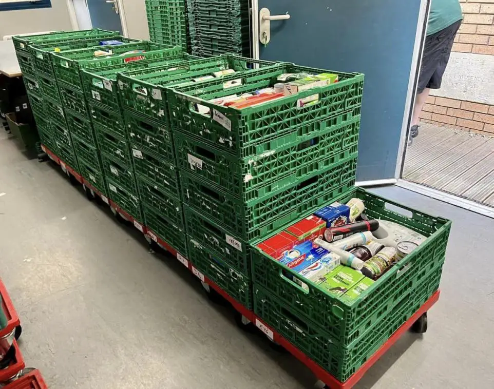 Emergency Food Parcels Distributed In Bracknell Forest