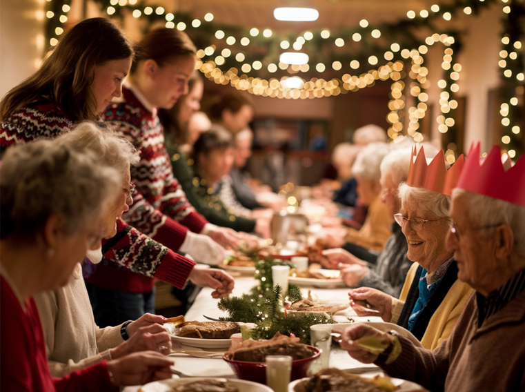 Windsor Mayor Spreads Christmas Cheer At Local Day Centres